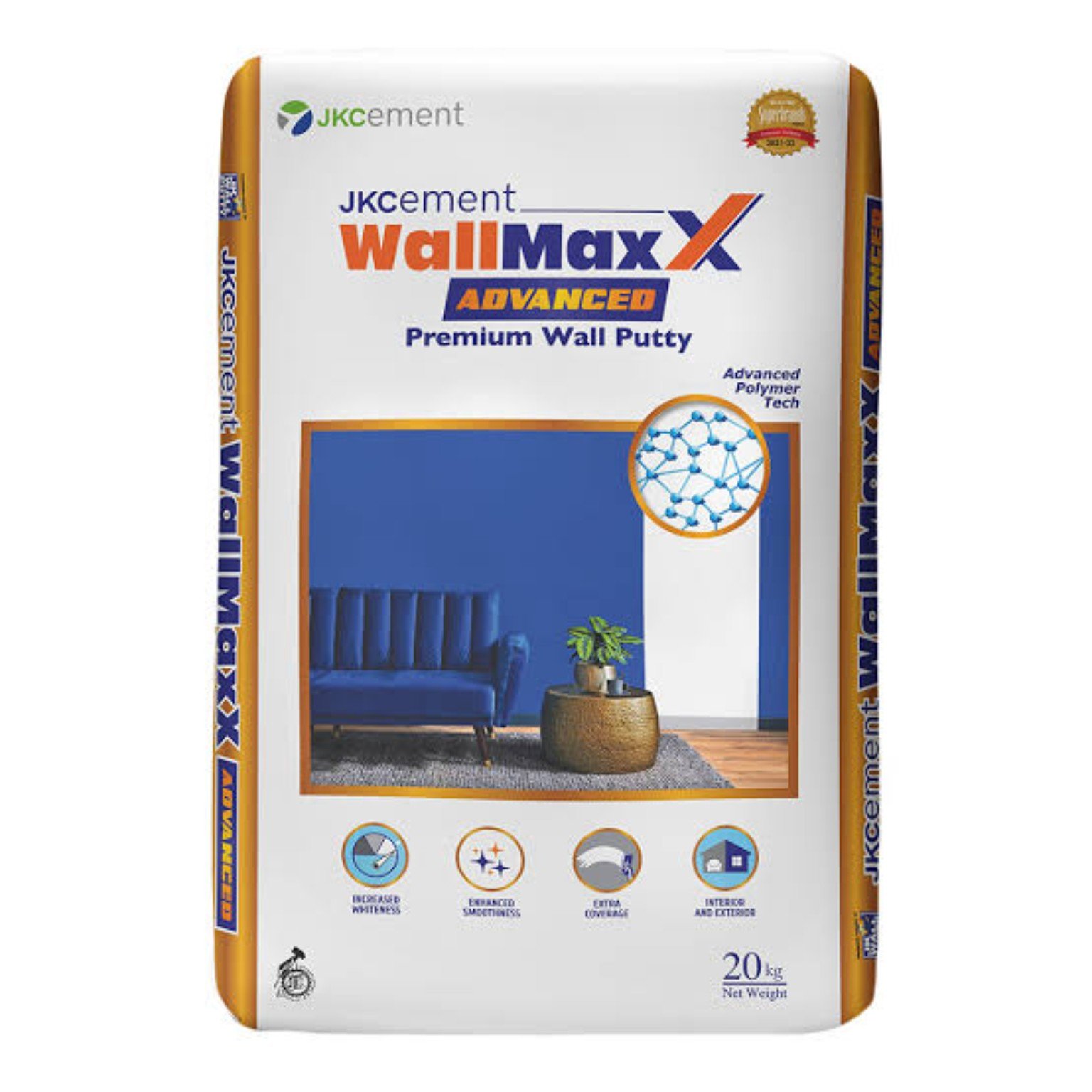 JK WallMaxX Advanced Premium Wall Putty